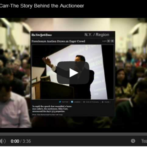 Michael Carr-The Story Behind the Auctioneer