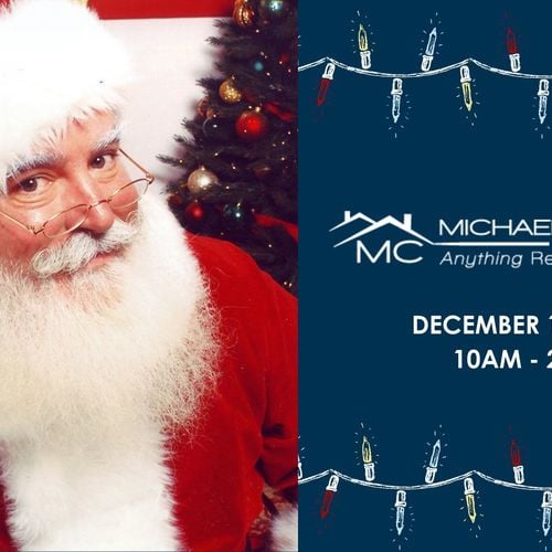 Santa Claus is visiting Michael Carr & Associates!