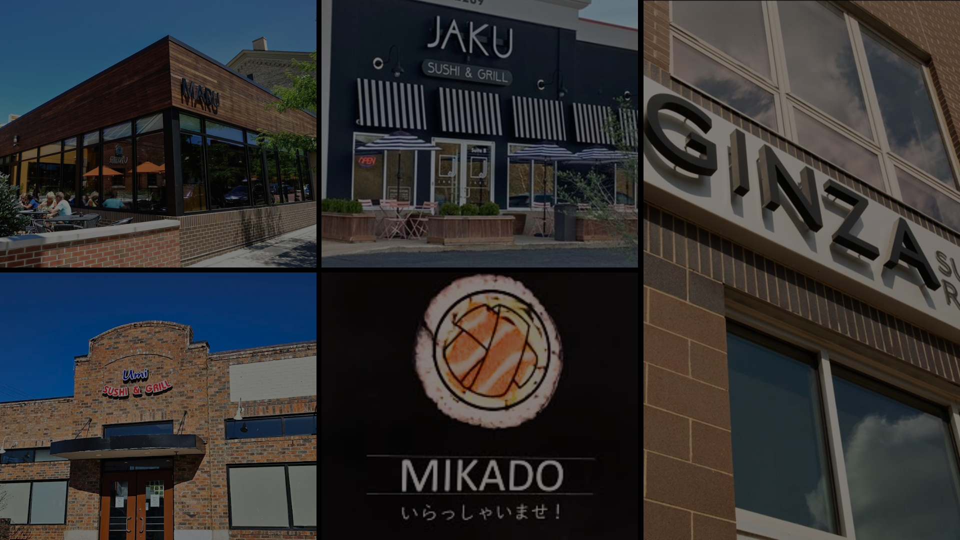 GRAND RAPIDS NEIGBORHOODS(sushi)