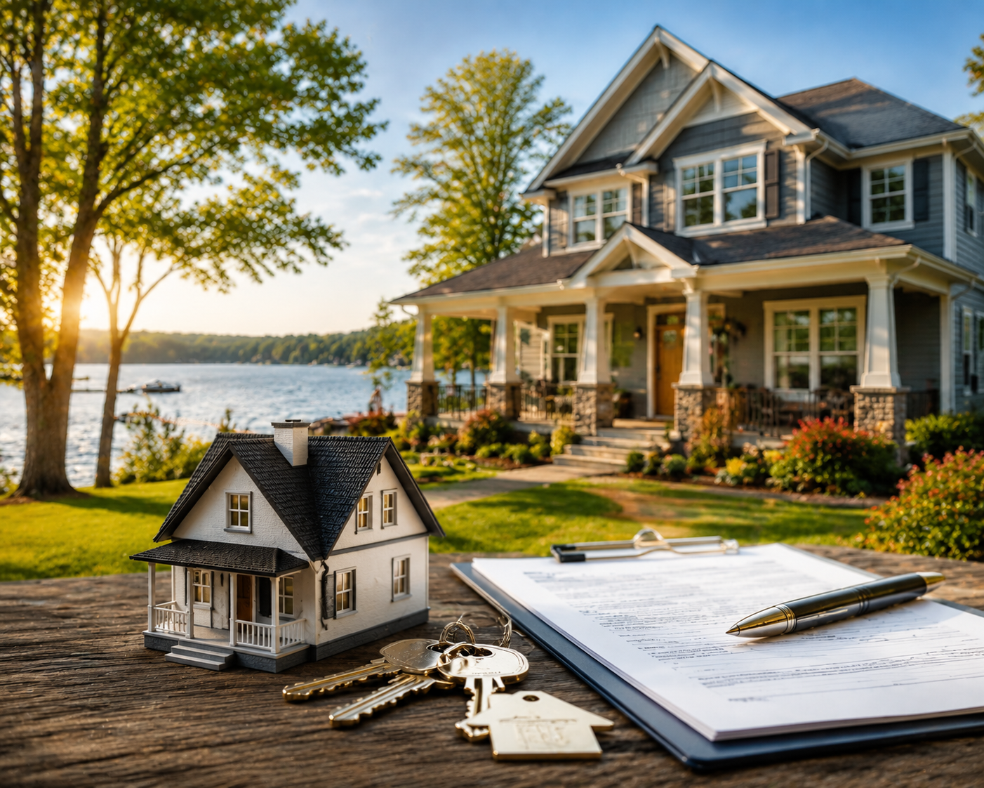 Lakeside home buying journey