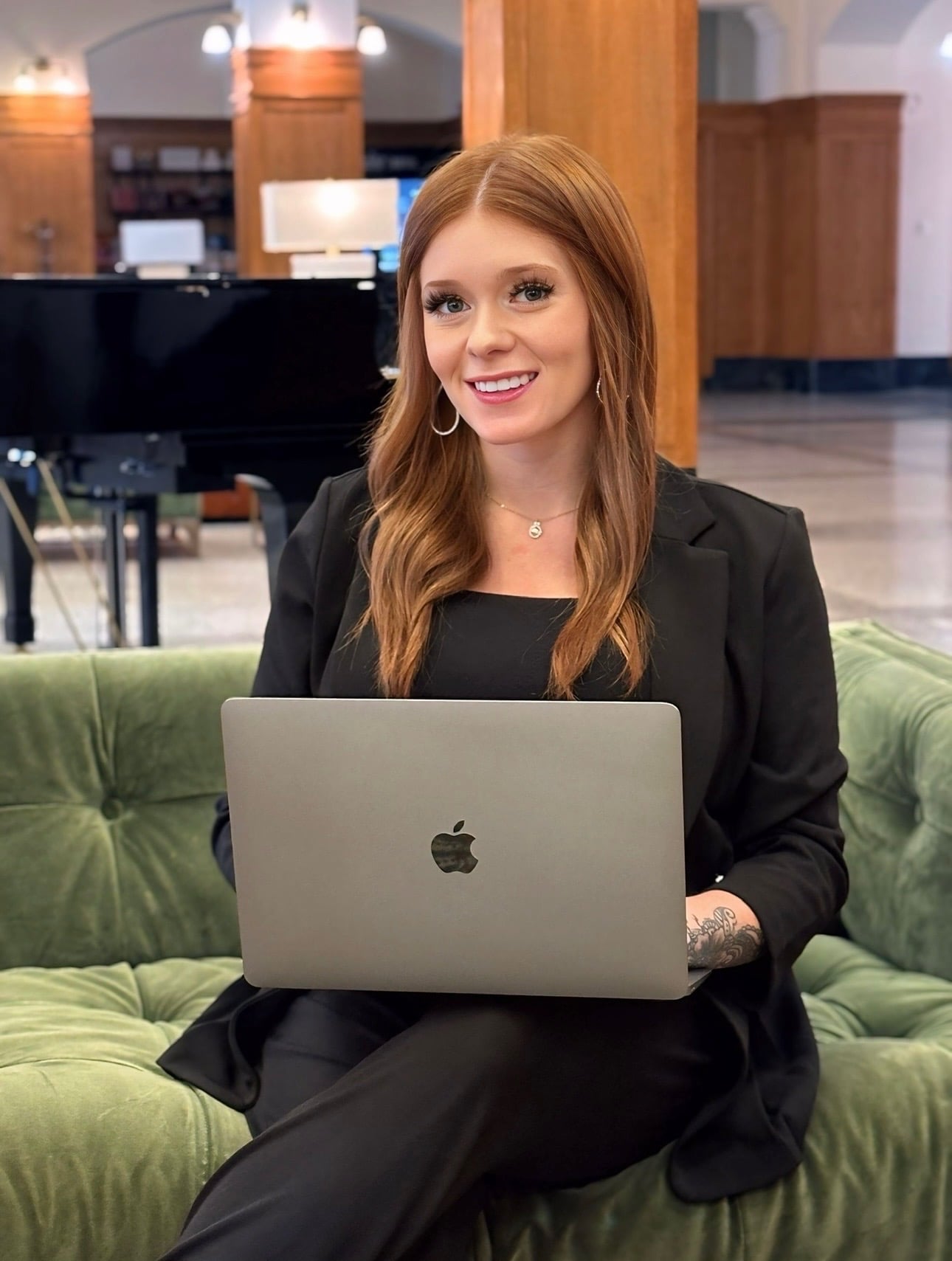 Bethanie Downing at work