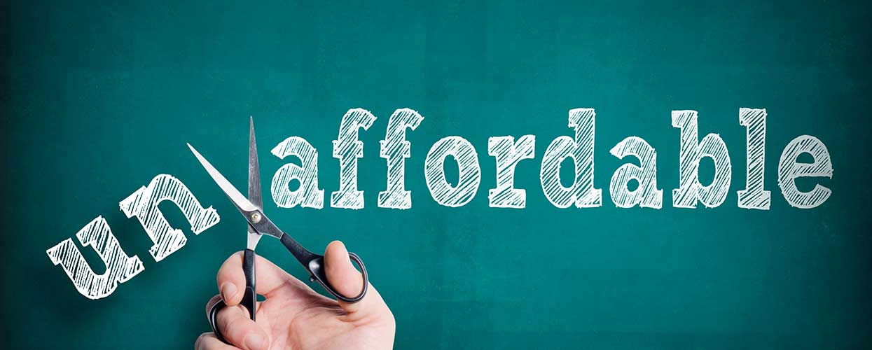 Don’t overestimate what you can afford