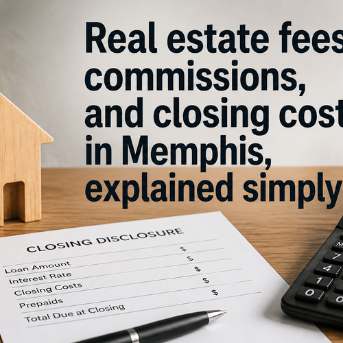 Real estate fees, commissions, and closing costs in Memphis, explained simply