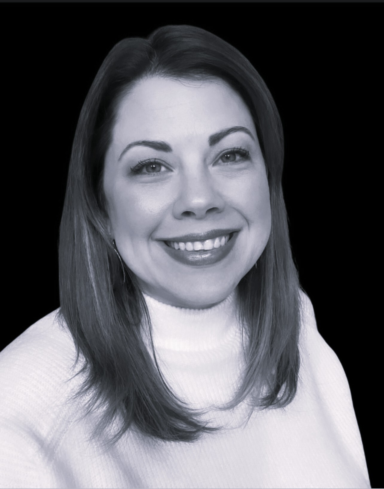 2022 Headshot for Erica Parsons B &amp; W for Website