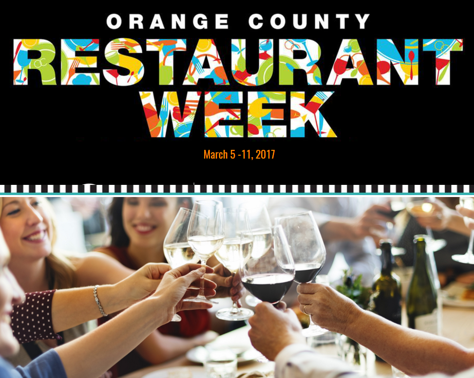 Orange County Restaurant Week 2017