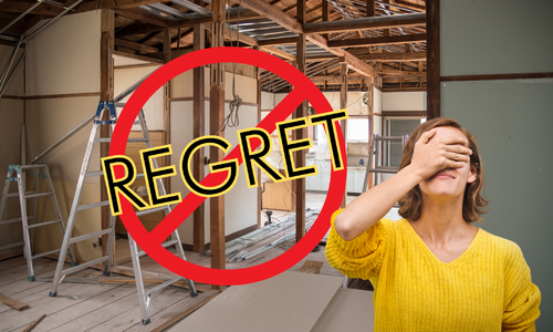 Top 10 First-Home Regrets