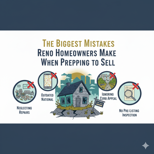 The Biggest Mistakes Reno Homeowners Make When Prepping to Sell