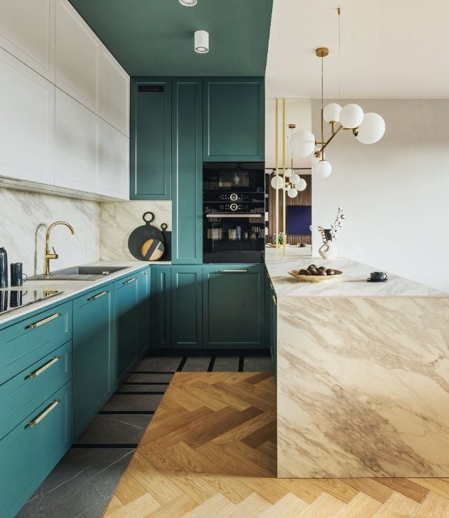 Luxury-modern-and-vintage-turquoise-interior-1