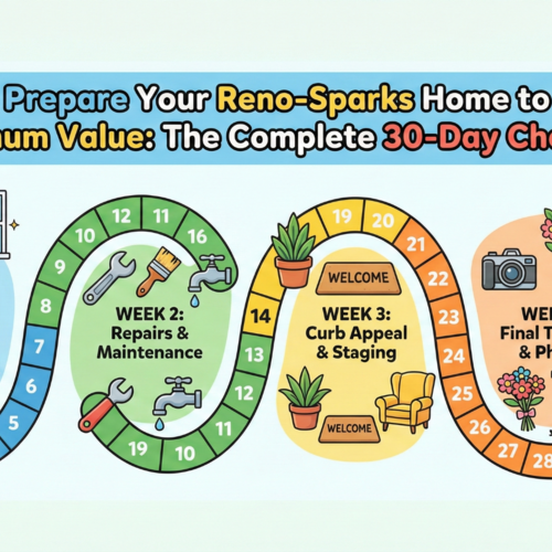 How to Prepare Your Reno-Sparks Home to Sell for Maximum Value: The Complete 30-Day Checklist