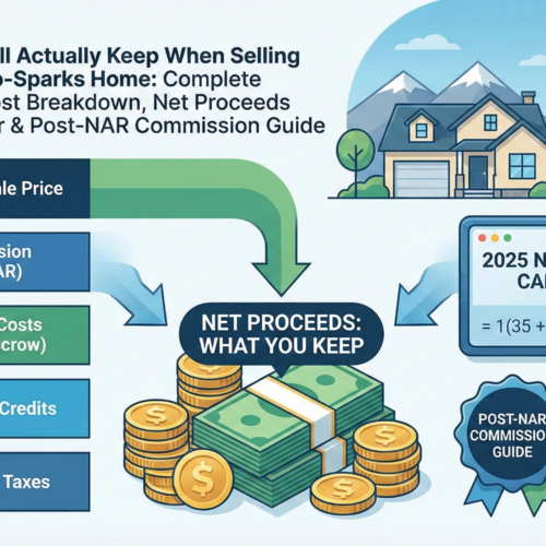 What You'll Actually Keep When Selling Your Reno-Sparks Home: Complete 2025 Cost Breakdown, Net Proceeds Calculator & Post-NAR Commission Guide