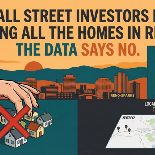 Are Wall Street Investors Really Buying All the Homes in Reno? The Data Says No