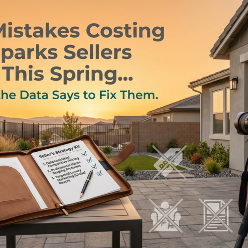 The 3 Mistakes Costing Reno-Sparks Sellers Money This Spring — And How the Data Says to Fix Them