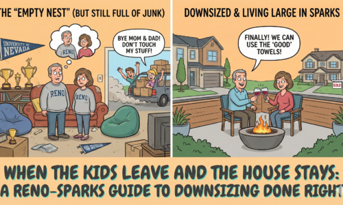 When the Kids Leave and the House Stays: A Reno-Sparks Guide to Downsizing Done Right