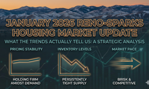 January 2026 Reno-Sparks Housing Market Update: What the Numbers Actually Tell Us