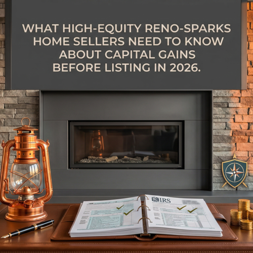 What High-Equity Reno-Sparks Home Sellers Need to Know About Capital Gains Before Listing in 2026
