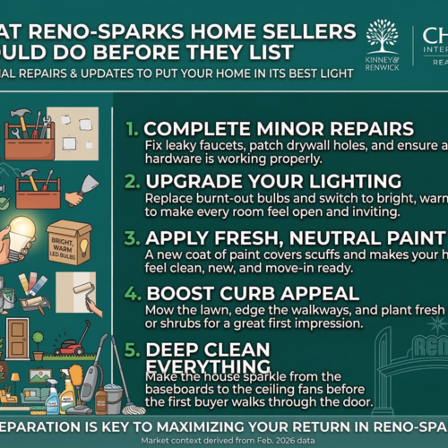 What Reno-Sparks Home Sellers Should Do Before They List