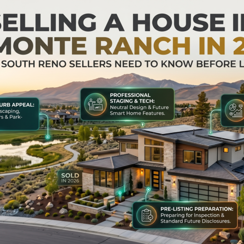 Selling a House in Damonte Ranch in 2026: What South Reno Sellers Need to Know Before Listing