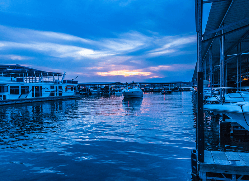 Top marinas on Lake Travis with boat slips, rentals, and waterfront amenities