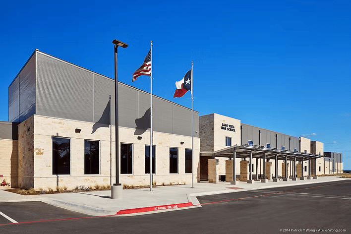Lago Vista ISD school near Lake Travis, offering smaller class sizes and a strong community atmosphere.