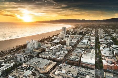 Santa Monica Overhead